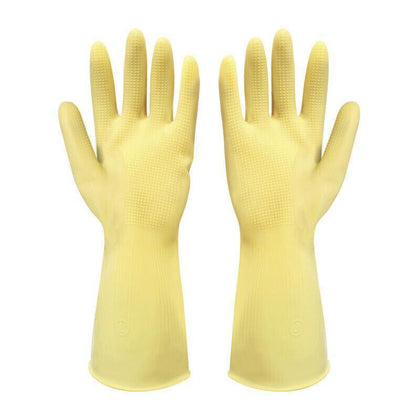 One Pair Of Latex Gloves Free Size