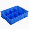Multi Grid Tool Storage Box Set Parts Screw Classification Box Turnover Box Warehouse Blue