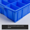 Multi Grid Tool Storage Box Set Parts Screw Classification Box Turnover Box Warehouse Blue