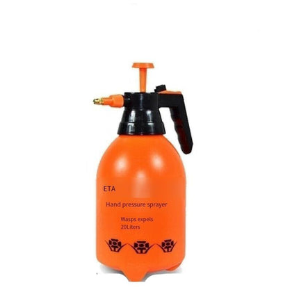 Thickening 2L Thick Orange Pot + Gardening Shovel Pneumatic Sprayer Watering Kettle Watering Pot Household Lengthening Spray Bottle