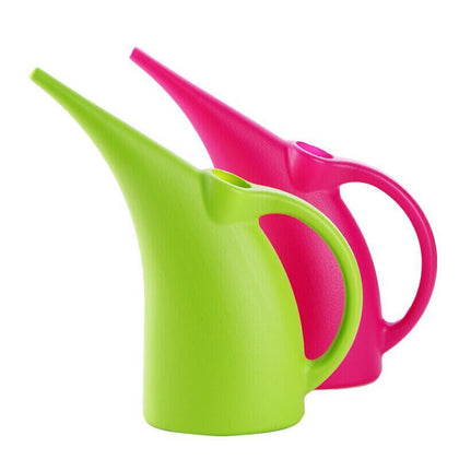 2L Red Creative Long Nozzle Plastic Watering Pot Watering Pot Household Green Plant Potted Watering Pot Watering Pot Gardening Kettle