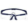 10 Pieces Goggles Dust Proof Windproof Splash Proof Protective Glasses Fog Proof Riding Uv Proof Sunglasses Eye Mask Dark Blue Fog Proof