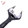 6 Inch Adjustable Open End Wrench With Thin Scale Non Slip Handle Multi Function Adjustable Wrench Speed Wrench
