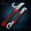 2 Sets Multifunctional Spanner Adjustable Spanner Quick Maintenance Pipe Wrench Automobile Hardware Tools Large Opening Set