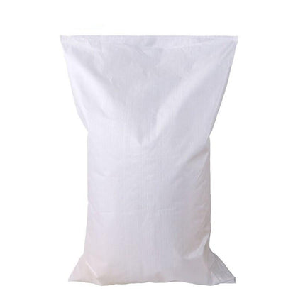 5 Pack White Moisture 50 * 80CM Proof And Waterproof Woven Bag Snakeskin Bag Express Parcel Bag Packing Load Carrying Bag