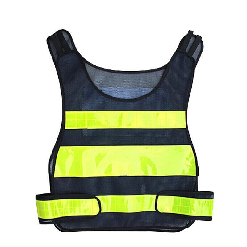 Black Mesh Reflective Vest Travel Safety Warning Green Clothes Reflective Vest Reflective Vest Safety Clothing (printable) Black Mesh Reflective Vest