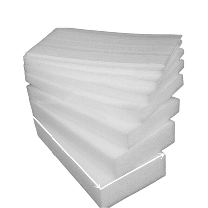 100cm*200cm*2cm Pearl Cotton Board Anti Foam Board Pearl Cotton Baling Sponge EPE Sheet Shockproof Packing Cotton Foam Board