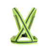 Elastic Reflective Strap Adjustable Night Riding Construction Fluorescent Vest Elastic Safety Vest Body Protection Safety Vests
