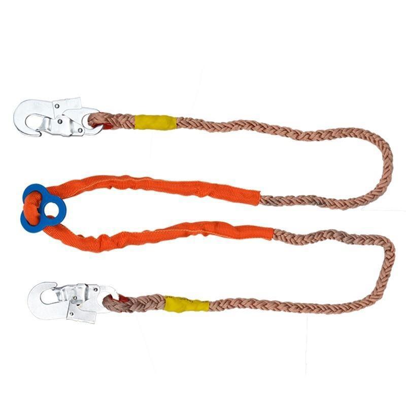 Safety Belt Electrician Aerial Work Rope Double Insurance Electric Safety Rope Double Back Omnidirectional Single Double Control Safety Rope