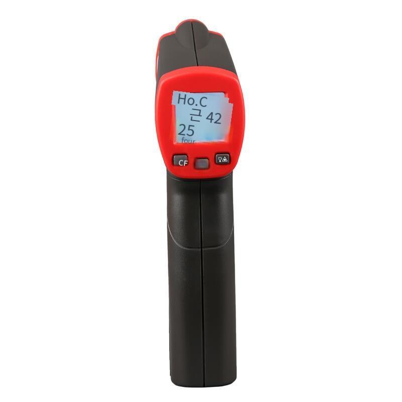 Non-contact Infrared Thermometer Infrared Temperature Measuring Gun Industrial Electronic Thermometer Temperature Gun  (Measure 400 ℃)