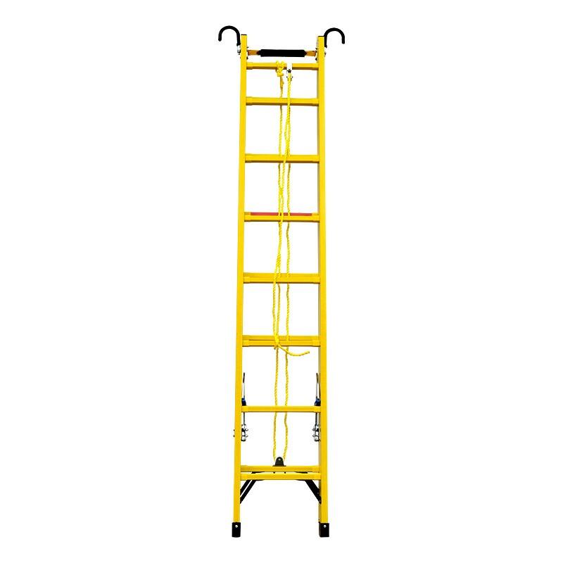 4m Insulation Expansion Ladder Electrical FRP Folding Ladder Construction Bamboo Ladder Fishing Rod Electrical Maintenance Insulation Ladder