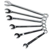 English Dual Purpose Wrench Combination Set 1/4 - 17/16 Open End Box Wrench High Hardness High Torque And Rust Prevention 14 Pieces