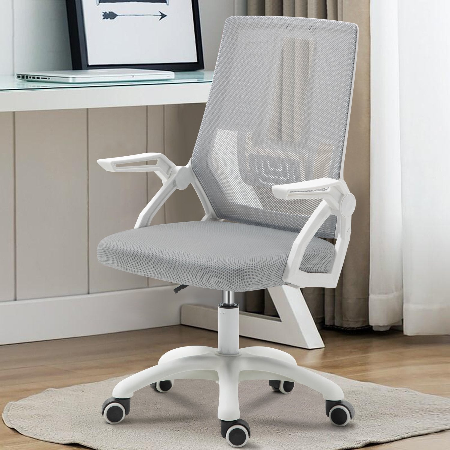 Office Chair, Ergonomic Desk Chair, Lumbar Support, Adjustable