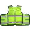 Hot Melt Reflective Vest Reflective Vest Traffic Road Administration Duty Construction Reflective Safety Clothes Riding Vest Printed Fluorescent Yellow L. Fluorescent Color M 160 Red One Size Fits All