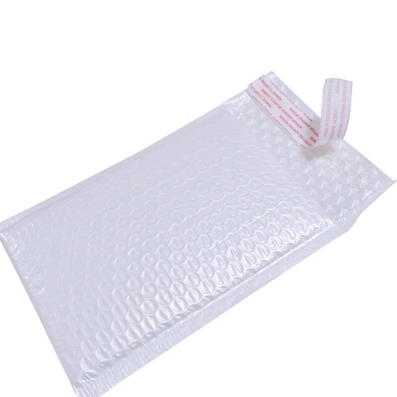 78 Pieces White Matte Film Bubble Bag Pearl Film Envelope Express Bag Waterproof Bag Envelope Bag 32 * 42 + 4cm