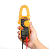 PEAKMETER Digital Clamp Meter 2000 Counts Multimeter AC/DC Voltage Current Resistance Continuity Measurement Tester