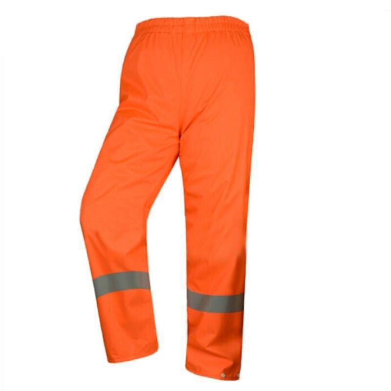 Waterproof Rain Pants Reflective And Wear-resistant Outdoor Fishing Rain Pants Single Thickened, Men's And Women's Split Adult Double-layer Riding
