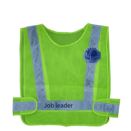 6 Pieces Electric Safety Officer Warns Construction Reflective Vest Person In Charge Pure Cotton Reflective Vest Electric Vest Reflective Vest