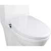 IBAMA Toilet Bidet Non-Electric Mechanical Water Toilet Seat Attachable Bidet-Dual Nozzle