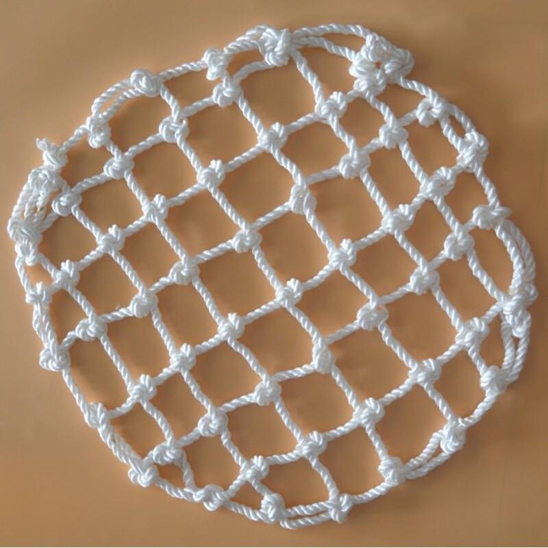 White Solid Safety Nets Falling Protection Nets Special Mesh Net for Manhole Cover 80cm Diameter