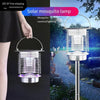 Solar Mosquito Killing Lamp Outdoor Courtyard Lawn Lamp Ground Plug Lamp Waterproof Indoor Household LED Induction Bedroom Living Room Bedside Lamp