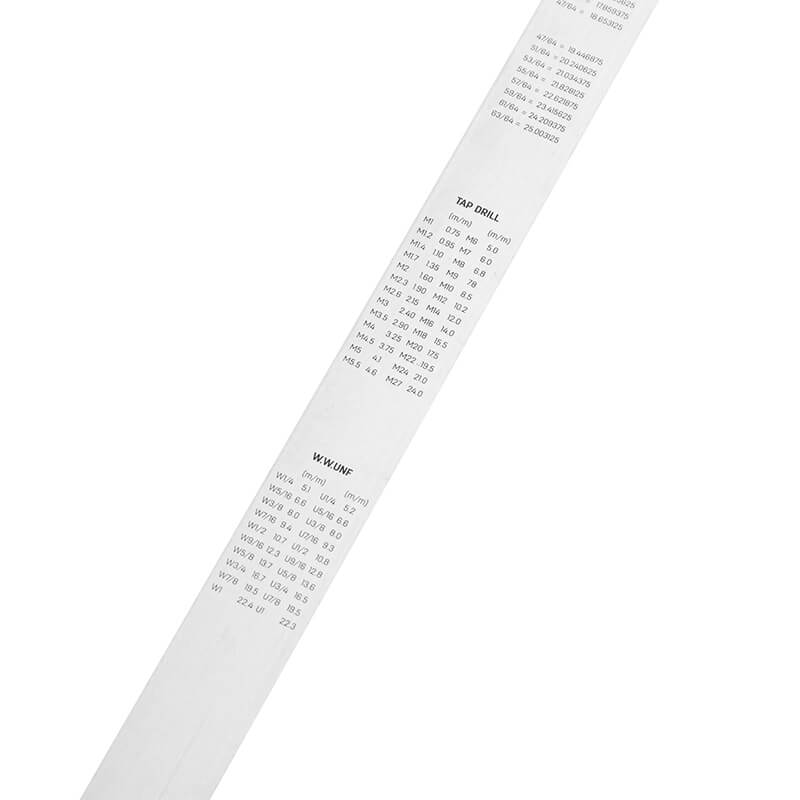 Deli 20 Pieces Straight Steel Ruler 1000mm Rulers DL8100