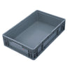 Thickened Plastic Logistics Box European Standard Auto Parts Turnover Box Storage Box Parts Box 600 * 400 * 230 Gray