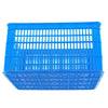 6 Pieces Thickened Blue Plastic Basket Express Square Fruit And Vegetable Wholesale Basket Factory Storage Logistics Storage Turnover Box B3 Outside 485 * 350 * 265