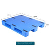 Plastic Pallet And Skid Static Load 8818lbs Dynamic Load 2204lbs Warehouse Pallet Forklift Pallet 1200 * 1000 * 150mm Blue