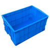Plastic Turnover Box Rectangular Blue Thickened Material Storage Box, Logistics Transportation Frame, 550 * 420 * 260mm