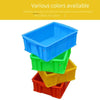 Plastic Turnover Box Rectangular Blue Thickened Material Storage Box, Logistics Transportation Frame, 550 * 420 * 260mm