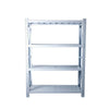 Steel 4 Tier Storage Shelf Heavy Duty Adjustable Shelf For Kitchen, Garage, Workshops White Warehouse Shelf Display 200 * 50 * 200cm 440 Lbs/Layer