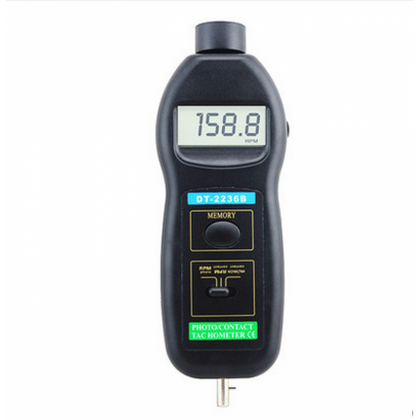 Dual Purpose DTB Laser Digital Tachometer Tachometer Multi Function Contact Linear Speedometer