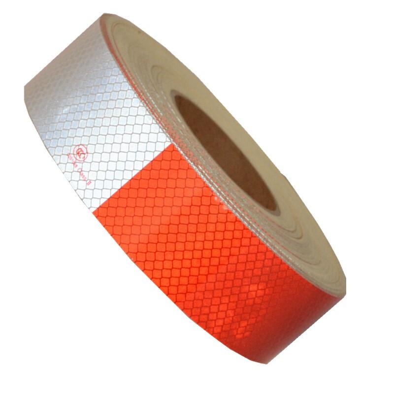 Reflector Tape,  Reflective Safety Tape Waterproof Adhesive Safety Conspicuity Reflector Tape for Trailer, Cars, Trucks, Outdoor,  5cm * 50m